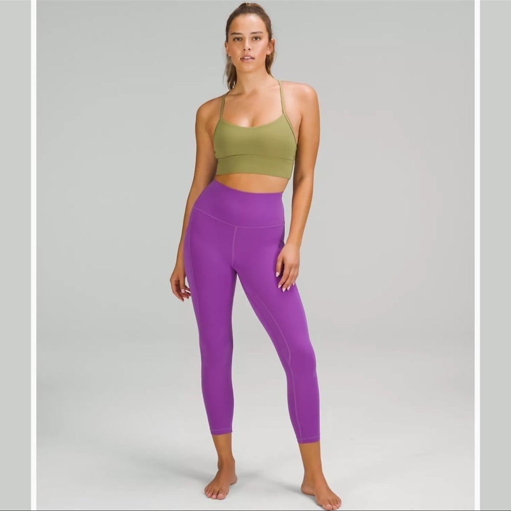 Lululemon Align High Rise Pant Leggings with Pockets Moonlit Magenta 12 NWT - Picture 4 of 12